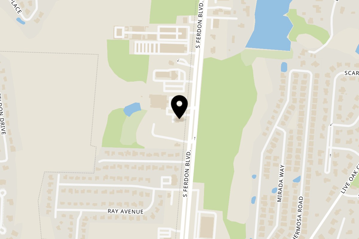 Map showing the location of Crooked Tale Gastropub on 5206 S Ferdon Blvd in Crestview